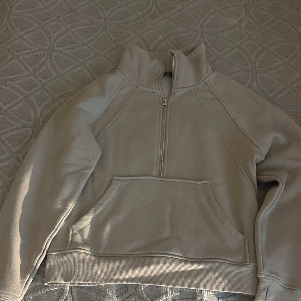Danskin Gray Fleece-Lined Pullover